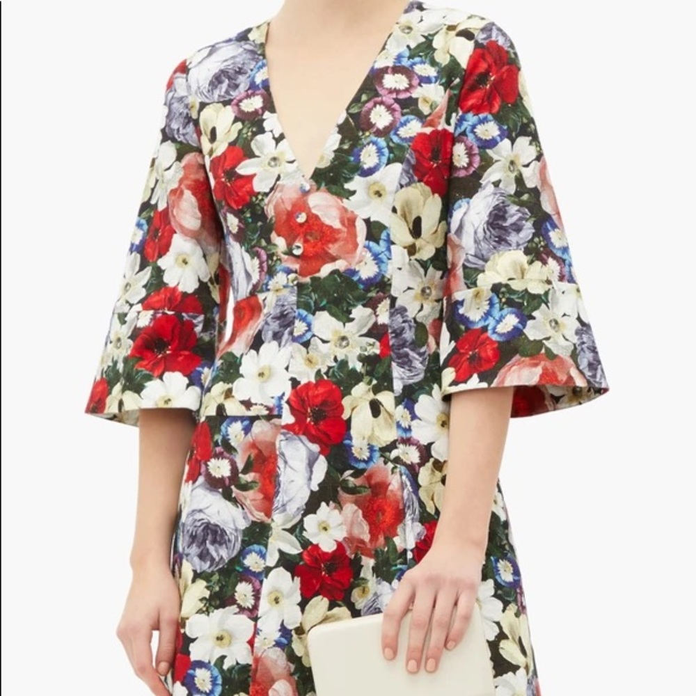 Stunning Erdem Yeva A-Line Floral Dress NWT - Picture 4 of 12